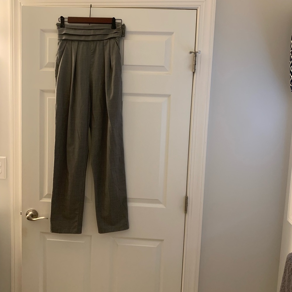 Max Mara Grey Pants